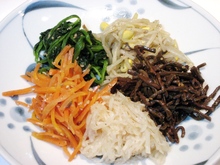 Assorted namul