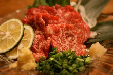 Edible horse meat
