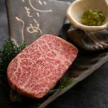 Wagyu beef chateaubriand steak