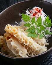 Parboiled offal