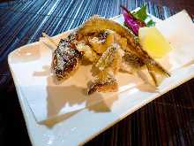 Fried banana fish