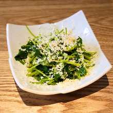 Mitsuba Herb Namul with a Hint of Horseradish