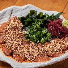 "Goma-Buri" (Fresh Yellowtail with Rich Sesame Soy Sauce)