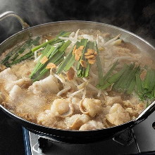 Offal hotpot(4,000 yen all-you-can-eat menu)