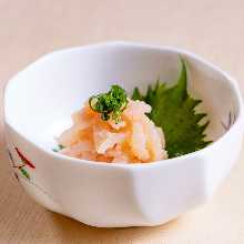 Yamaya Squid with spicy cod roe