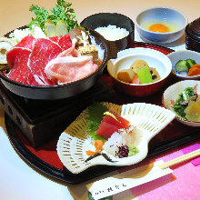 Sukiyaki meal set