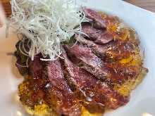 Seared wagyu beef