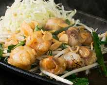 Garlic beef offal