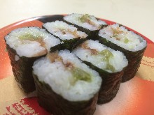 Wasabi sushi rolls
