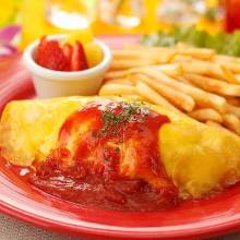 Rice omelet
