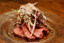 Seared beef