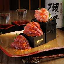 Premium Bluefin Tuna Tasting Platter "Jewel Box" Selection