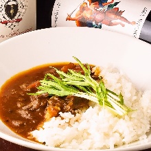 Beef sinew curry