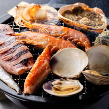 Assorted seafood, 3 kinds