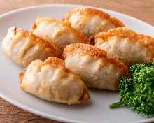 Fried gyoza
