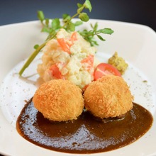 Minced meat cutlet