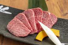 Premium Wagyu beef loin