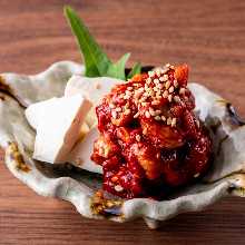 Chanja (Korean spicy marinated cod innards)