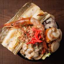 Shrimp monja
