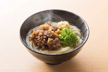 Wheat noodles with meat