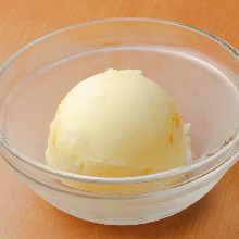 Yuzu sherbet