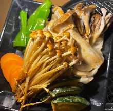 Grilled vegetables