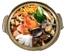 Seafood hotpot