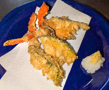 Snow crab tempura