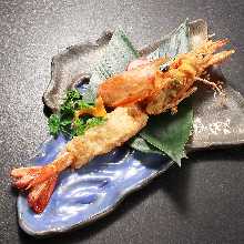 Namero (chopped and seasoned seafood)