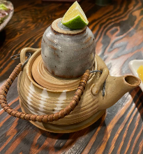 Steamed in an earthenware teapot