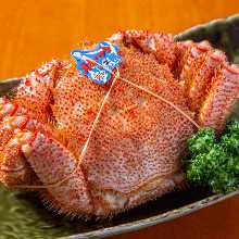 Various types of crab Please inquire for details.