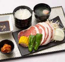 Genghis Khan Lamb BBQ Set Meal