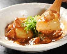 Simmered pork belly