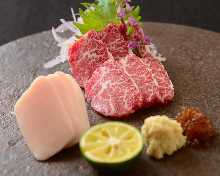 Marbled Horse Sashimi/Koune (Mane Fat)