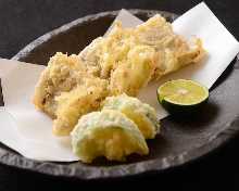 Whale Tatsuta-age (Deep-fried Seasoned Whale)