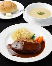 Hamburger Steak Lunch