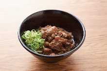 Simmered beef tendon
