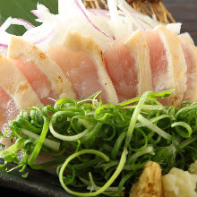 Seared free range chicken