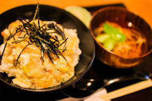 Other dishes served over rice