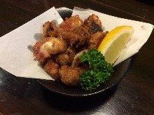 Fried octopus