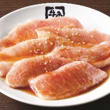 Pork Jowl (Soy-based BBQ Sauce / Salt-based Sauce / Miso Sauce)