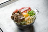 Green onion and beef tendon okonomiyaki