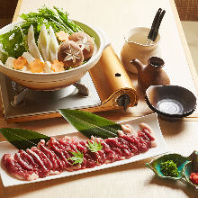 Duck hotpot