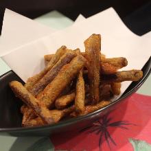 Fried burdock