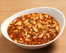 Spicy tofu and ground meat