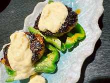 Stuffed green peppers
