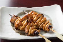 Grilled offal skewer
