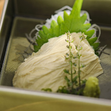 Raw yuba (tofu skin)