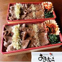 Beef Tongue & Kuroge Wagyu Karubi Bento