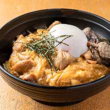 "Oyako" chicken and egg rice bowl